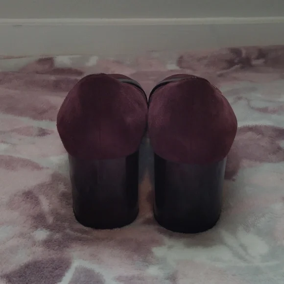 Geox Respira Suede Block Heels - Picture 4 of 6